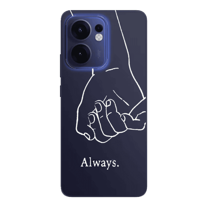 Oppo Reno13 FS Always Transparent Silicone TPU Θήκη